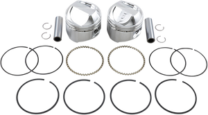 Piston Kit - Standard - High Compression - Big Twin 1340 cc 80"