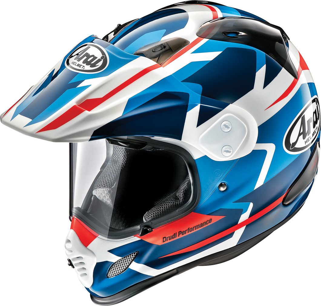 XD-4 Helmet - Depart - White/Blue - XS - Lutzka's Garage