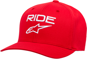 Ride 2.0 Hat - Red/White - Large/XL - Lutzka's Garage