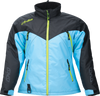 Womens Pivot 7 Jacket - Black/Light Blue - XL - Lutzka's Garage