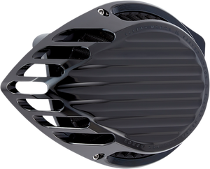 Finned Air Cleaner - Black - Lutzka's Garage