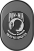 Antenna Cover - Left Rear Fender - POW-MIA - Black - Lutzka's Garage