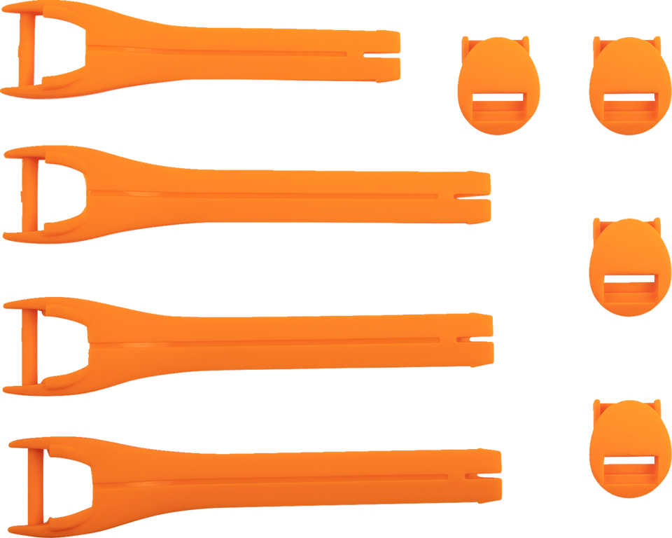 Qualifier Boot Strap Kit - Orange - Size 7-9 - Lutzka's Garage