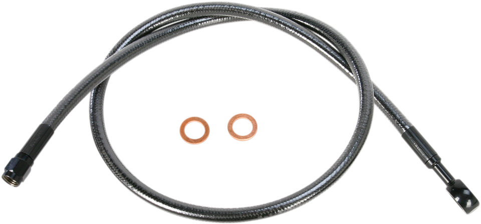 Brake Line - 7/16-35° - 32" - Black Pearl