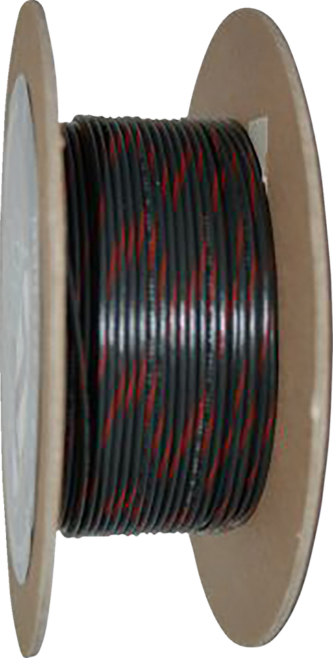 100 Wire Spool - 20 Gauge - Black/Red - Lutzka's Garage