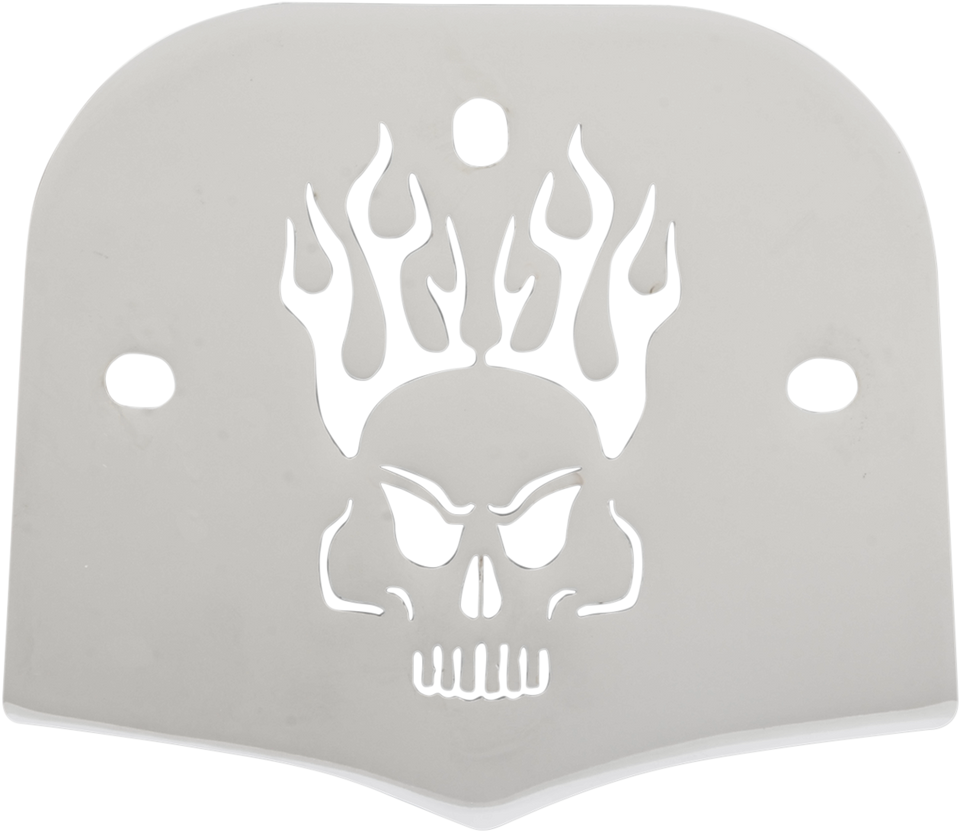 Short Backrest Insert - Skull