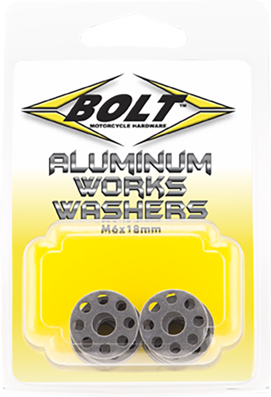 Works Washers - M6 x 18 - 10 Pack