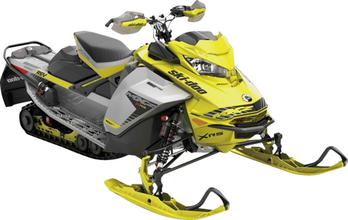 Can-Am Ski-Doo Snowmobile - 1:20 Scale - Yellow/Black - Lutzka's Garage