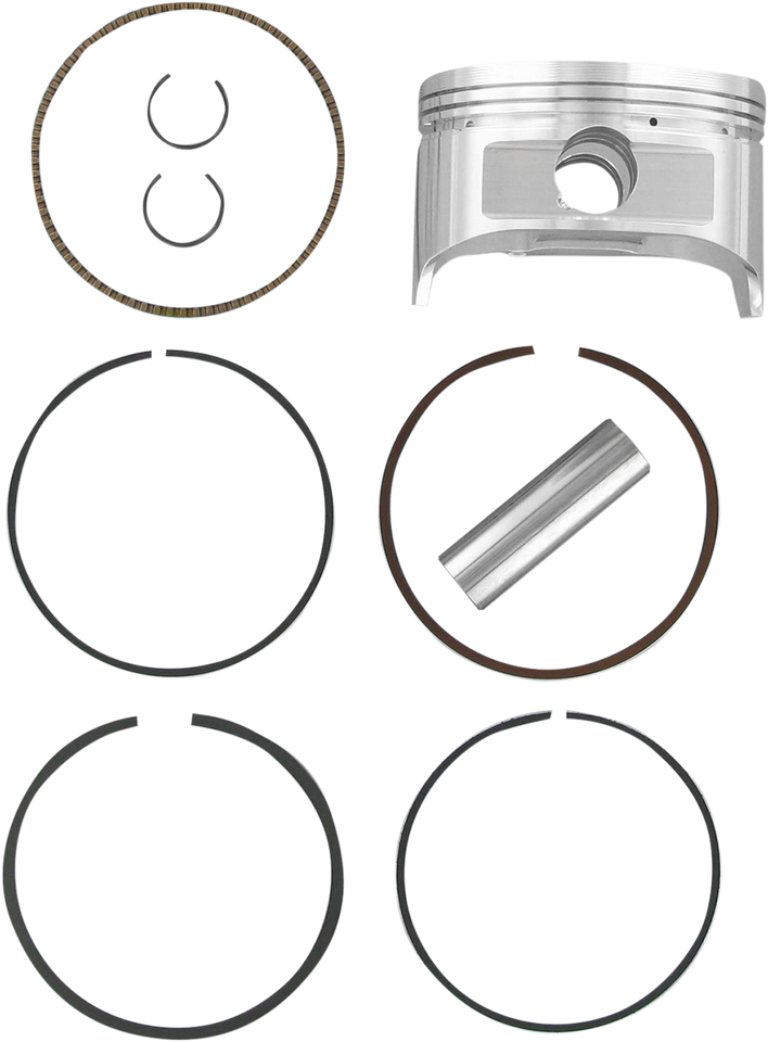 Piston Kit - +1.00 mm - Honda