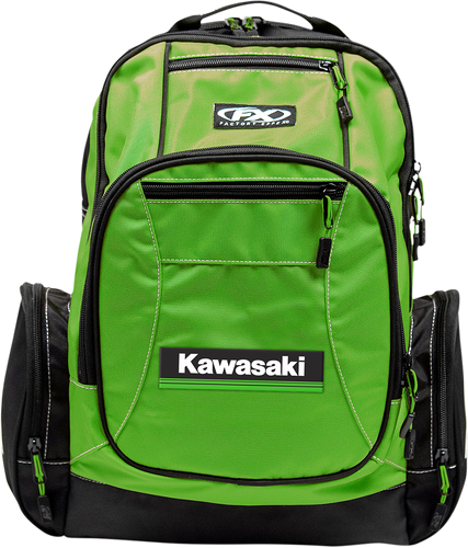 Kawasaki Premium Backpack - Green - Lutzka's Garage