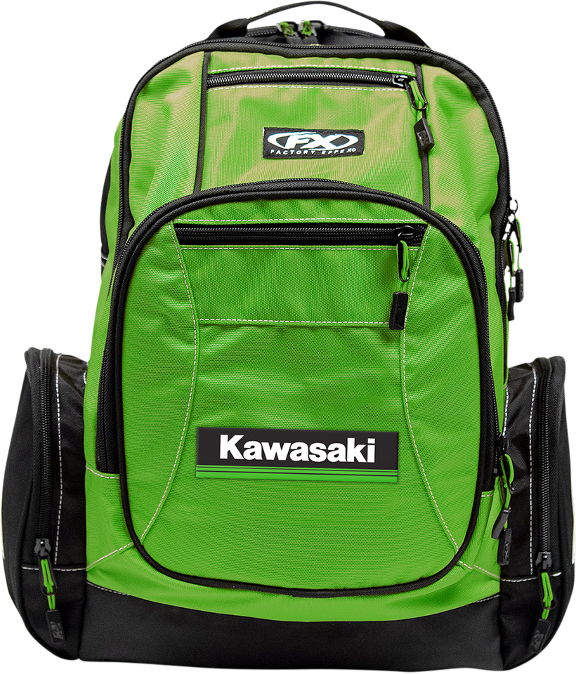 Kawasaki Premium Backpack - Green - Lutzka's Garage