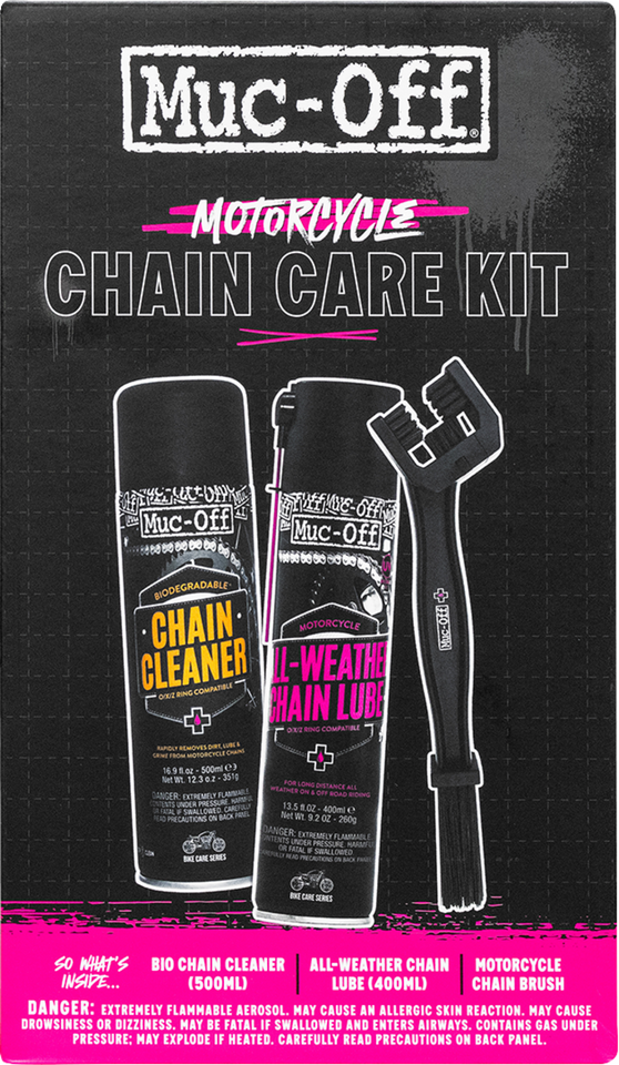 Motorcycle Chain Care Kit