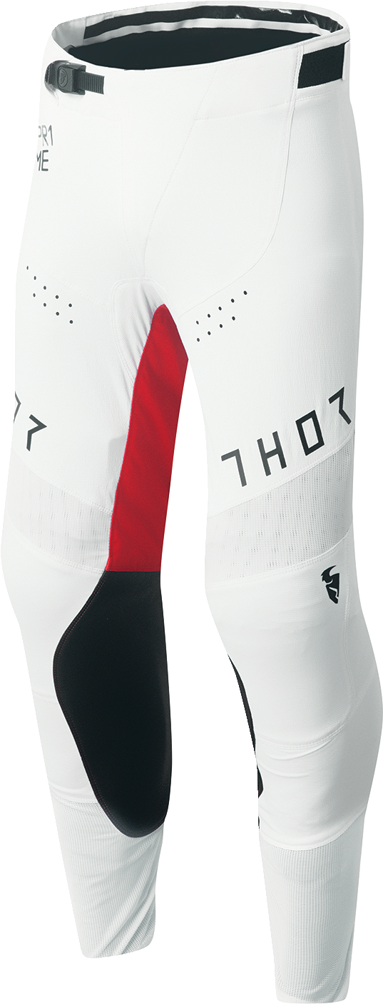 Prime Freeze Pants - White/Red - 36 - Lutzka's Garage