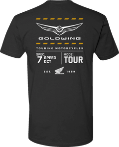 Goldwing Tour T-Shirt - Black - Medium - Lutzka's Garage