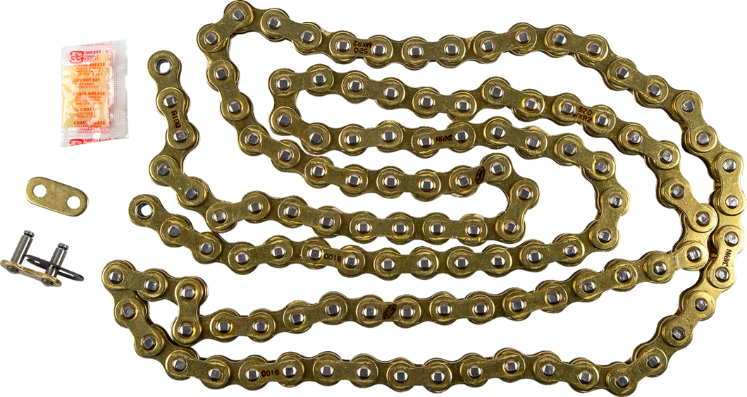 520 MXR2 Chain - 120 Links - Gold - Lutzka's Garage