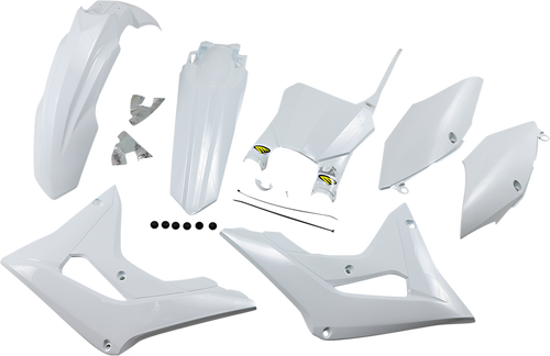 5 Piece Replica Body Kit - White - CRF 250R/450R - Lutzka's Garage