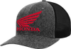 Honda Trucker Hat - Charcoal/Red - Lutzka's Garage