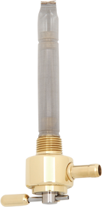 Round Fuel Valve - Brass - 3/8" NPT