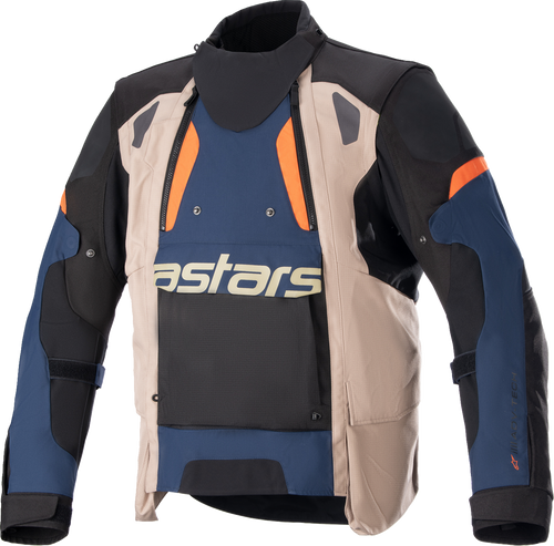 Halo Drystar® Jacket - Blue/Black/Orange - Small - Lutzka's Garage