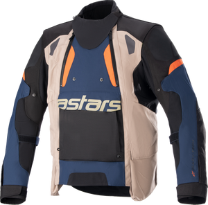 Halo Drystar® Jacket - Blue/Black/Orange - Small - Lutzka's Garage