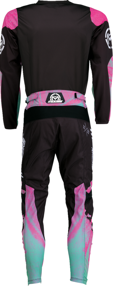 Qualifier Jersey - Pink/Teal - Medium - Lutzka's Garage