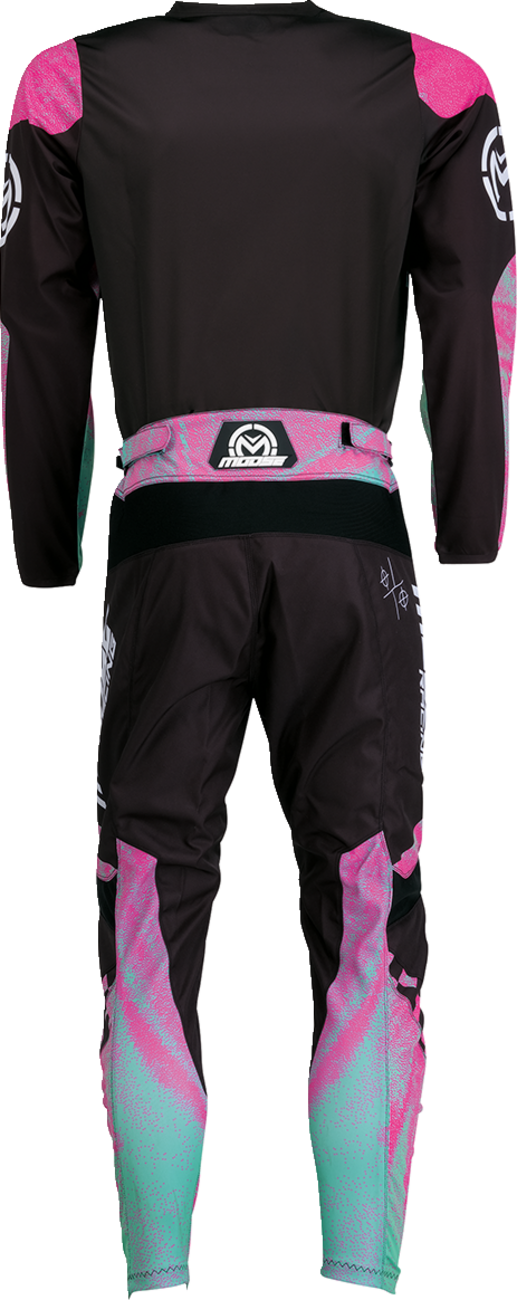 Qualifier Jersey - Pink/Teal - Medium - Lutzka's Garage