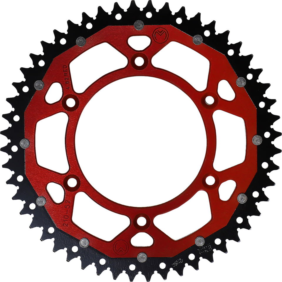 Dual Sprocket - Red - 52 Tooth - Lutzka's Garage