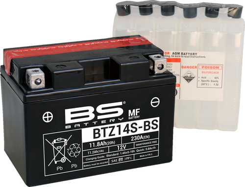 Battery - BTZ14S-BS (YTZ)