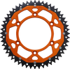 Dual Sprocket - Orange - 52 Tooth - Lutzka's Garage