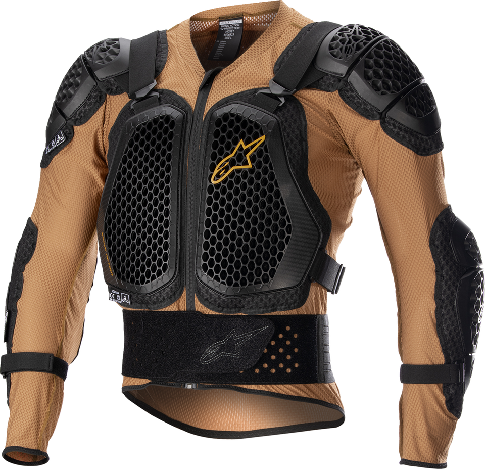 Bionic Action v2 Protection Jacket - Camel/Black - Small - Lutzka's Garage