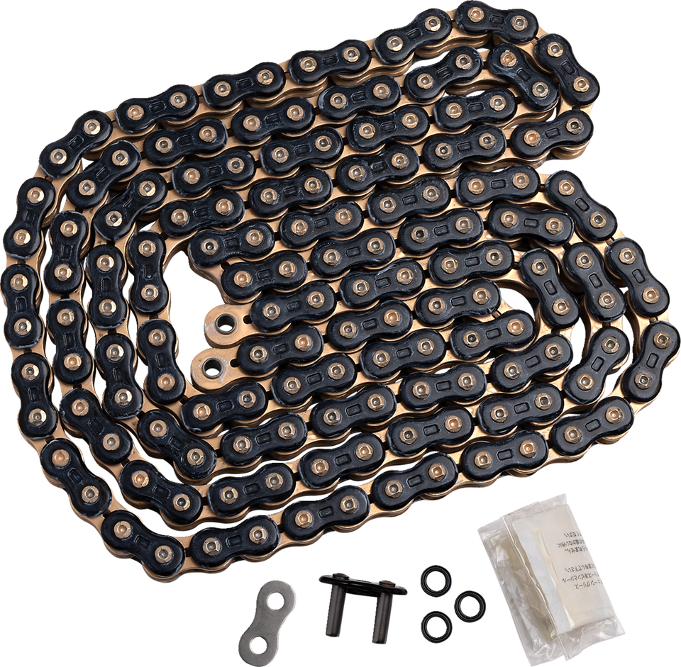 520 Z - Drive Chain - 150 Links - Black/Gold - Lutzka's Garage