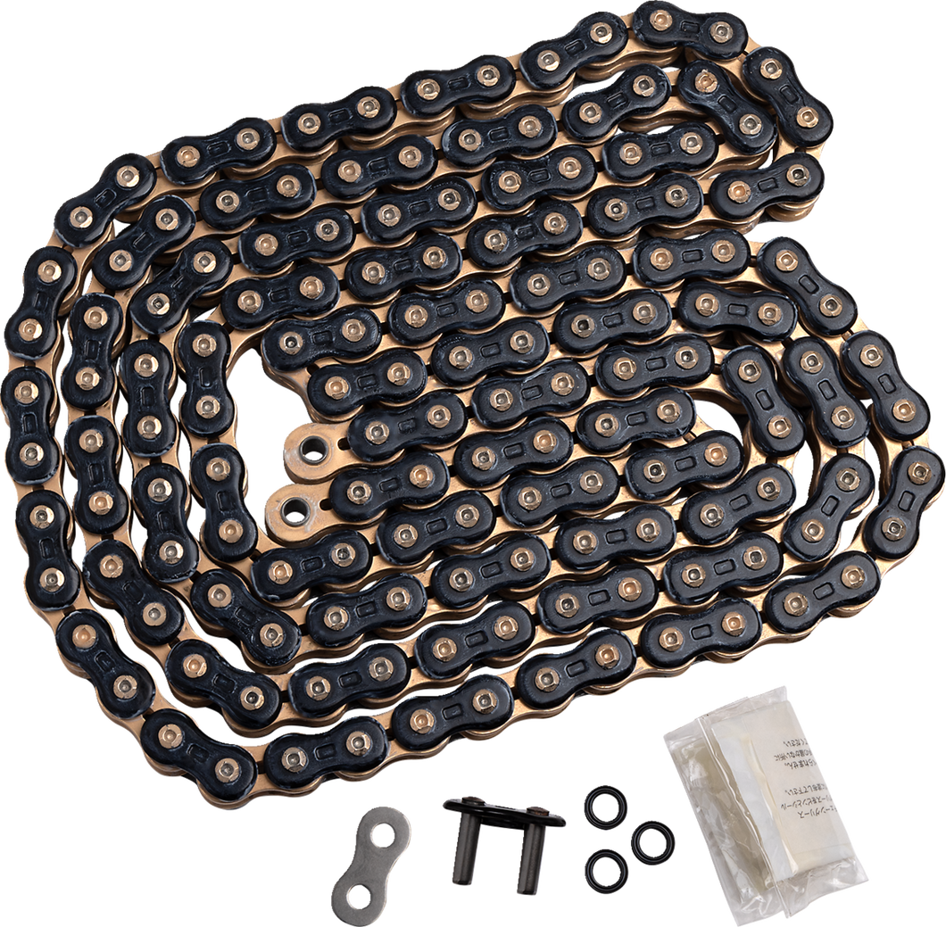 520 Z - Drive Chain - 150 Links - Black/Gold - Lutzka's Garage