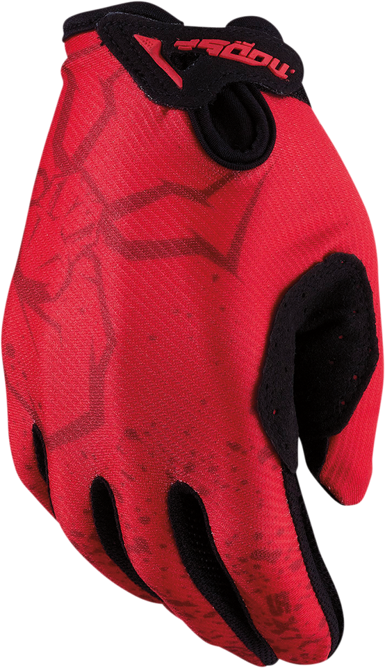 Youth SX1™ Gloves - Red - Large - Lutzka's Garage