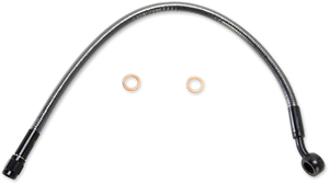 Brake Line - 10mm-35° - 15" - Black Pearl