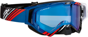 Vibe Goggles - Black/Blue/Red - Lutzka's Garage