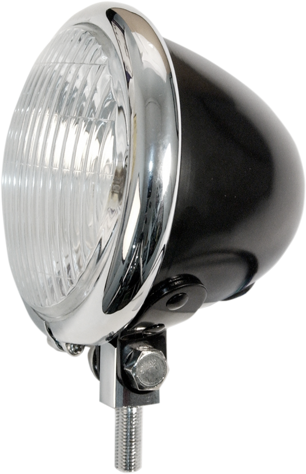 4 1/2" Spotlamp - Black/Chrome - Lutzka's Garage