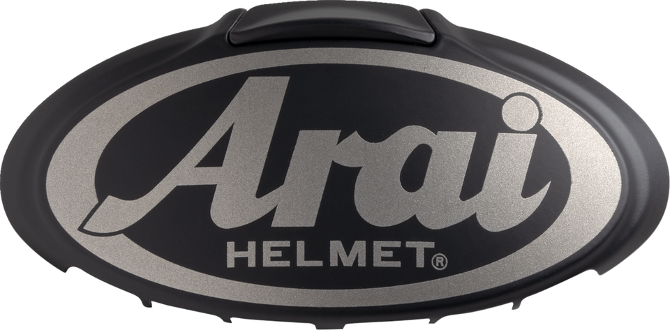 3D Arai Logo Duct - Black/Light Gray - Lutzka's Garage