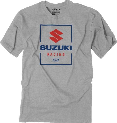 Suzuki Victory T-Shirt - Heather Gray - Medium - Lutzka's Garage