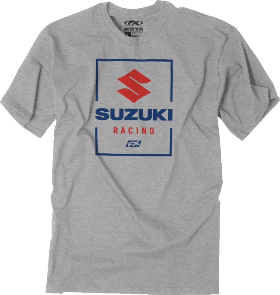 Suzuki Victory T-Shirt - Heather Gray - Medium - Lutzka's Garage