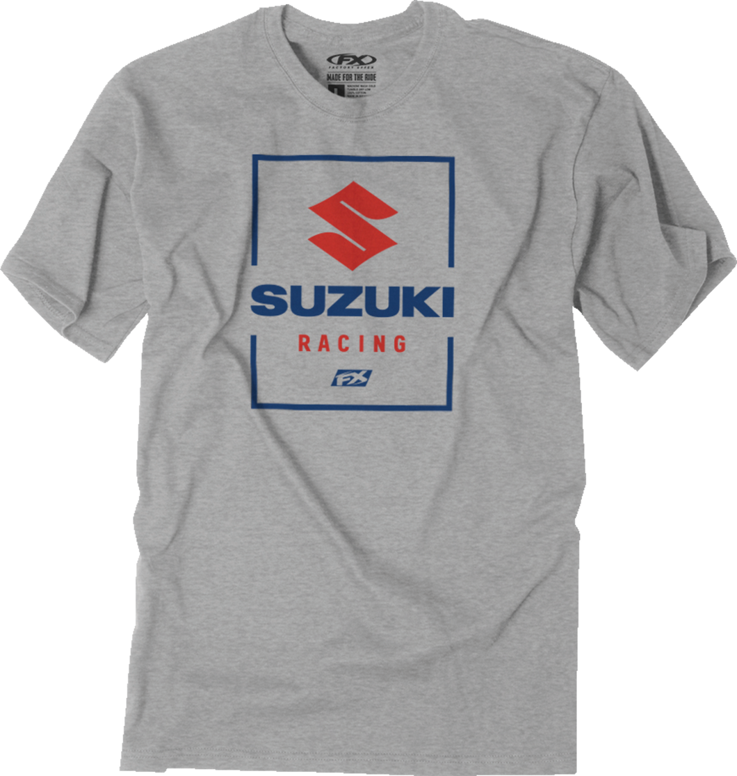 Suzuki Victory T-Shirt - Heather Gray - Medium - Lutzka's Garage