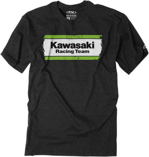 Kawasaki Legend T-Shirt - Heather Charcoal - Medium - Lutzka's Garage