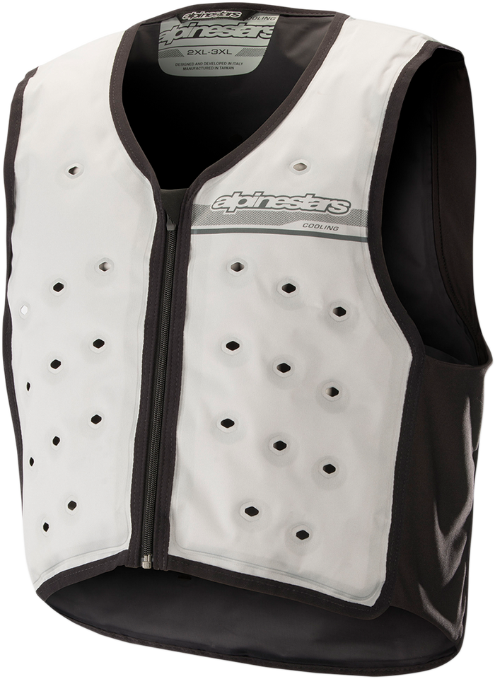 Cooling Vest - White/Black - L/XL - Lutzka's Garage