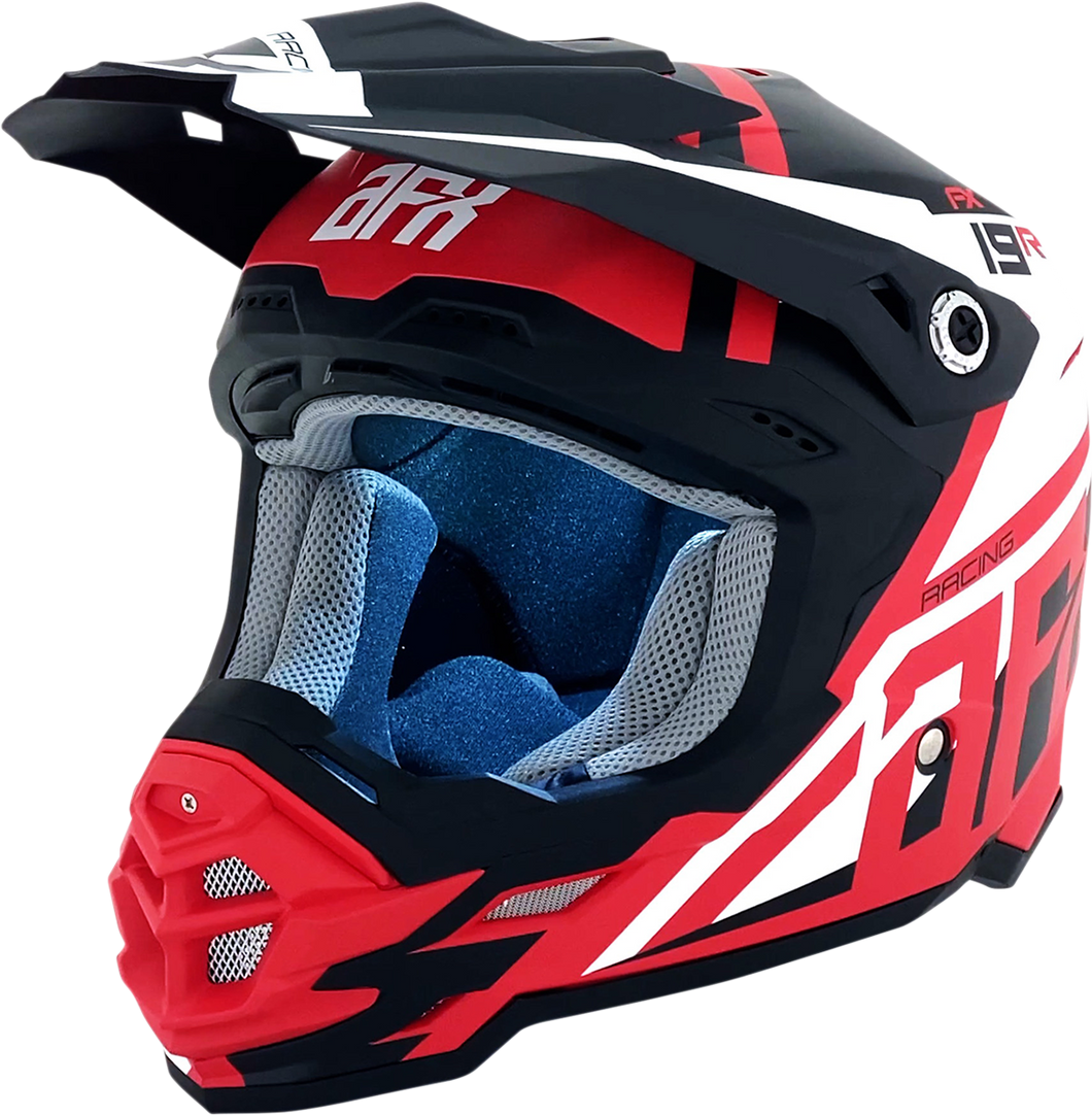 FX-19R Helmet - Racing - Matte Red - Medium - Lutzka's Garage