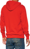 Official Fleece Zip-Up Hoodie - Red - Small - Lutzka's Garage