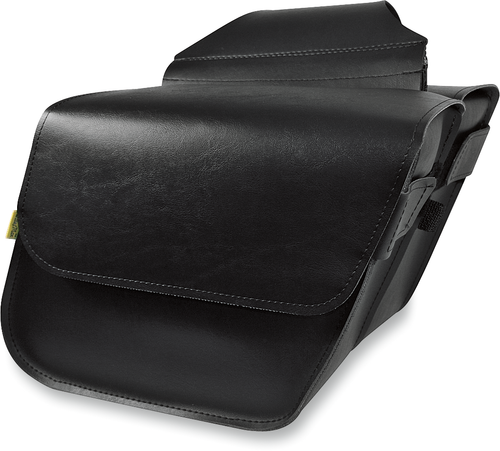 Raptor Saddlebag - Black - Compact Slant - Lutzka's Garage