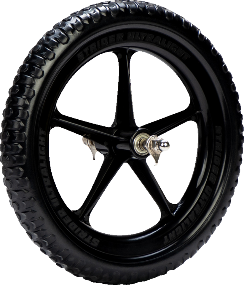 12" Ultralight Wheel - Black - Lutzka's Garage