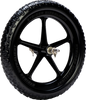 12" Ultralight Wheel - Black - Lutzka's Garage