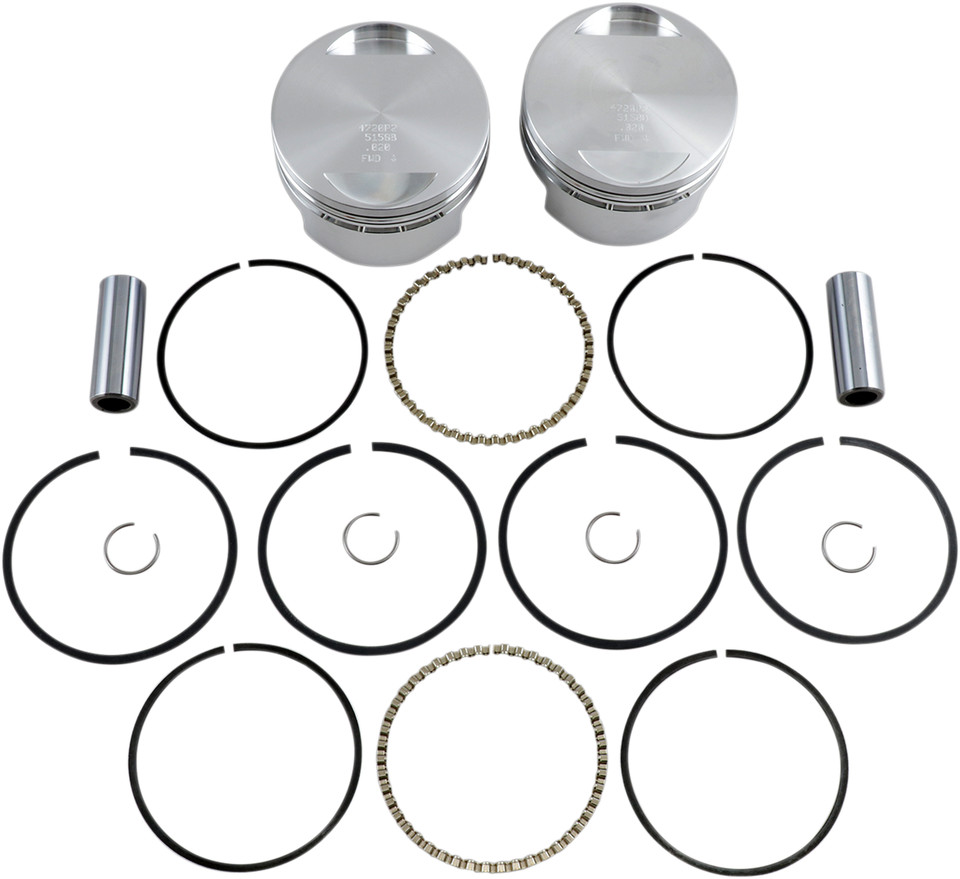 Piston Kit - +0.020" - XL 1200 | Buell with OEM 1200 Heads