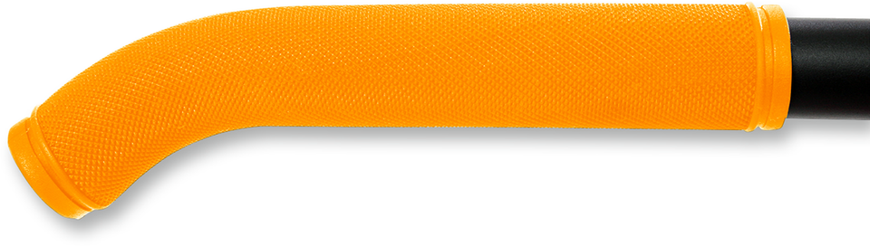 Grips - Rubber - 7" - Orange - Lutzka's Garage