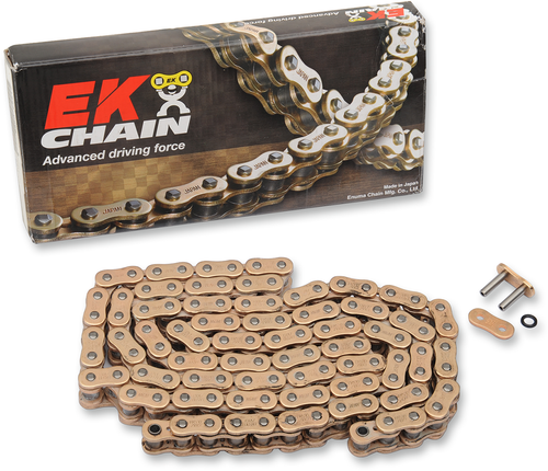 520 ZVX3 - Sportbike Chain - 120 Links - Gold - Lutzka's Garage